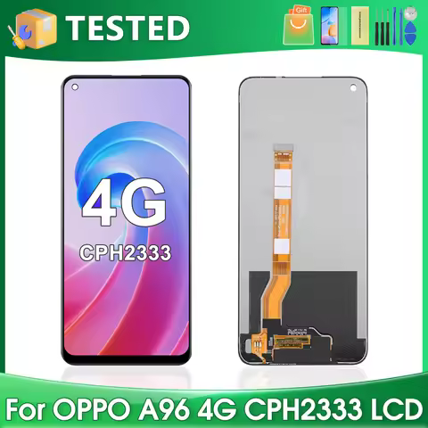 6.59''OEM For OPPO A96 4G For A96 CPH2333 LCD Display Touch Screen Digitizer Assembly Replacement