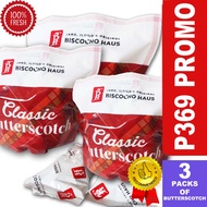 BISCOCHO HAUS 3 PACKS CLASSIC BUTTERSCOTCH SMALL FRESHLY BAKED