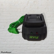 CHARGER BOR RYU 20V ORIGINAL, CAS BOR CORDLESS RYU 20V TERLARIS