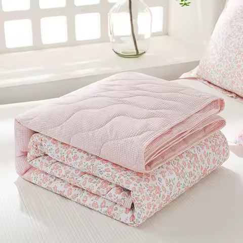 Summer Ice Silk Cooling Blanket Lightweight Breathable Multi-functional Cooling Bed Blanket Multiple