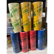 100yard colored tape, 6 rolls