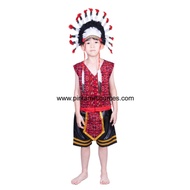 READY STOCK Malaysia Ethnic Sarawak Native Iban Dayak Traditional Costume Pakaian Tradisi Sarawak Bo