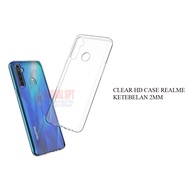 CLEAR HARD CASE TRANSPARAN KETEBALAN 2MM / REALME 2 PRO / REAL 3 / REAL 3 PRO / REAL 5 PRO / REAL 5