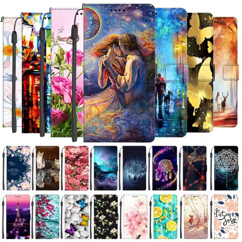 Leather Cases For Xiaomi Poco X3 NFC Luxury Wallet Flip Cover For Poco X3 Pro F3 X 3 GT Magnetic Bag