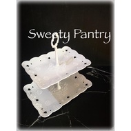 Cake tier / Cake table / cupcake plate dessert table rectangular T2