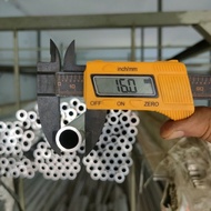 OD 16 x id 12 aluminum pipe, 2mm thick, 6 meters long