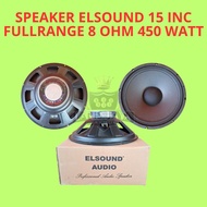 ELSOUND 15 Inch 450 Watt 8 Ohm Passive Speaker Compatible with Various Amplifiers
