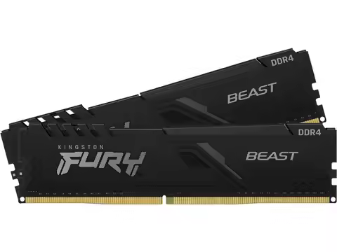 Kingston FURY Beast 16GB (2 x 8GB) 288-Pin PC RAM DDR4 3200 (PC4 25600) Memory (Desktop Memory) Mode
