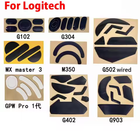 Hot sale 1set Mouse Feet Skates Pads for Logitech G102/G304/G502 wired/G502 Wireless/G903master3/Mx 