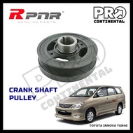 TOYOTA INNOVA 2.0 TGN40 1TR 2004-2015 ENGINE CRANK SHAFT MAIN PULLEY