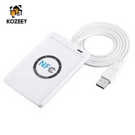 KOZEEY SiaBiced NFC Reader Acr122U Smart Cards Reader Write Contactless with USB Cable Encrypted