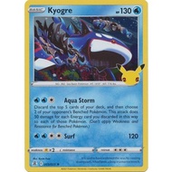 PTCG Pokemon Cards / 25th Anniversary - Celebrations / Kyogre - 3/25 - Holo Rare