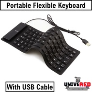 Portable Flexible Keyboard 85 Key (USB Cable / Lightweight / Waterproof / Washable / Dust-proof /  S