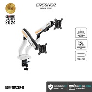 ERGONOZ ขาตั้งจอคอม แขนจับจอ ขาตั้งจอ ขาตั้งจอคอมพิวเตอร์ Monitor Arm รุ่น TRAZER สำหรับหน้าจอ 17 - 