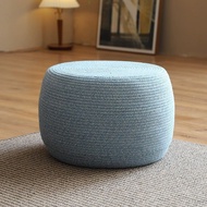 Floor Cushion Stool Round Seat Ottoman Cushion Tatami Floor Stool Meditation Cushion Stool Pouf