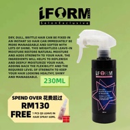 IForm Keratin Nutritive Leave In Moisture 230ml Repair Spray Treatment Hair Nourishing Anti-Frizz 修复