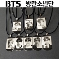 BTS NECKLACE WITH FACE PICTURE BTS KOREAN NECKLACE BTS NECKLACE
