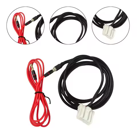 Car Radio Female AUX Cable Connector Adapter for Mazda 2/3/5/6/MX5/RX8 - Media AUX Radio Connector