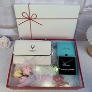 全城熱賣 - 生日禮物女生送女友女朋友閨蜜實用的包包高級感情人節送老婆媳婦百搭小鹿包包+項鏈+手鏈+戒指