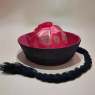 Emperor's hat Eunuch's hat Ancient costume hat My father-in-law hat Qing Dynasty palace hat Stage pe