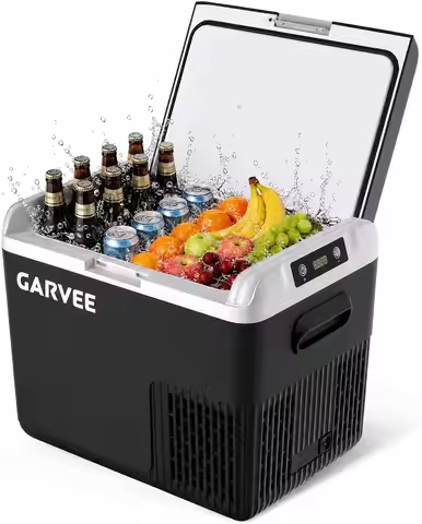TACKVIEW 19OT 18L Protable Car Cooler Mini Refrigerator Portable Freezer Compressor Electric Cooler 