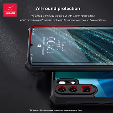 Xundd Shockproof Case For Huawei P30 Pro, Protective Bumper Transparent Phone Cover For Huawei P30 P