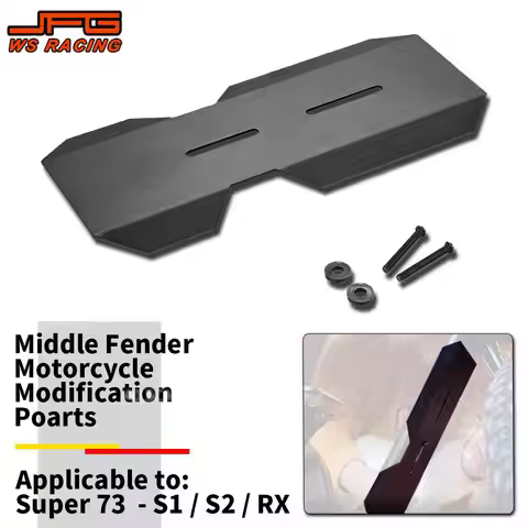 Motorcycle Accessories Middle Mudguard Fender Cover Back Mudguard Splash Guard Protector For Super73