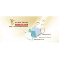 Forever family Reusable Washable Antibacterial Face Mask Certified, 3 Ply Kid size