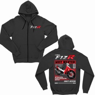 JAKET ZIPPER PRIA YAMAHA FIZ R 2 STROKE MARLBORO BIG SIZE JUMBO