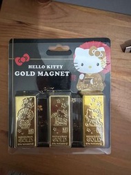 絕版 Hello Kitty 金條磁石 冰箱貼