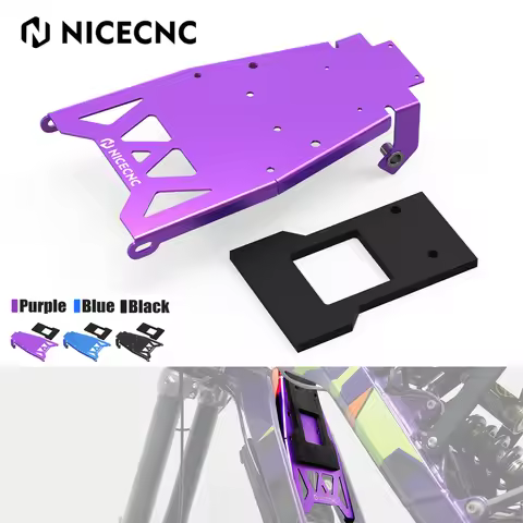NICECNC For Surron Electric Bike Battery Front Plate Guard Battery Compartment Fender Cover For 2025