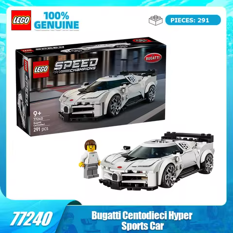 Lego Building Blocks 77240 Bugatti Centodieci Supercar Racing Model Building Blocks Set Children's T