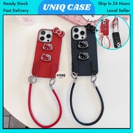VIVO V20 V21e V23e V25 V25e V27 V29 V30 V30e V40 Pro V50 Lite 4G 5G hello kitty ribbon strap phone c
