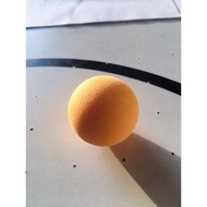 Genuine foosball ball - competition foosball ball with fuzzy fur and less bounce (yellow & pink has 
