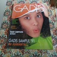 Majalah Lawas Gadis tahun 1991 - Gadis sampul '91