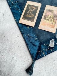 由日本占卜師　純手工製作的　塔羅牌桌布　Made in JAPAN