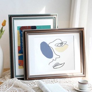 Retro Nordic Picture Frame 4K Open 8k Wall Hanging a13cm Photo Frame Photo Mounting A3 Puzzle Outer 