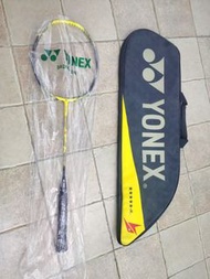 YONEX yy JP版 3U 黃林丹 絕版 未拉線 全新 羽毛球拍 連拍袋