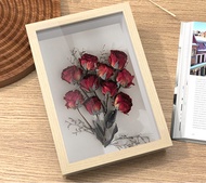 3D Frame Hollow Frame Handcraft DIY Dried Flowers Decoration / for DIY Photo Dried Flower Frame Holl