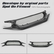 For Honda Civic FK8 FC FK7 modified carbon fiber front bumper grill new style mask net radiator body