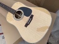 Martin D28 Acoustic Guitar Natural Solid Spruce Top Professional Guitar