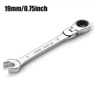 Flexible Head Spanner 8mm 9mm 10mm 12mm 14mm Ratchet Quick Socket Wrench Spanar 扳手