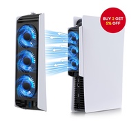 IINE FOR PS5 Temperature-Controlled Cooling Fan Upgraded Cooler Fan with USB3.0 Hubs Compatible with