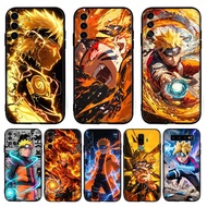 for Samsung A07 A17 A56 A36 A26 S25 Fe Edge Plus Ultra Anime cartoon naruto uzumaki CASING 5Y17 Blac