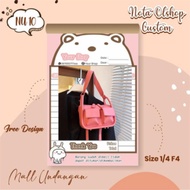 DUOMO - BUNNY Pocket Shoulder Bag with Two Pocket