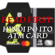 3 PCS - ATOME CARD MONEY ENVELOPE ATM SIZE (BANK ATM ANGPAO)