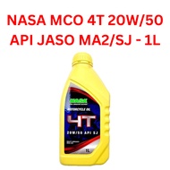 NASA MCO 4T 20W/50 API JASO MA2/SJ - 1L MOTORCYCLE OIL