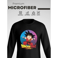 MICROFIBER DRAGON BALL jersey baju pancing muslimah motor sport man long sleeves tshirt lelaki jersi