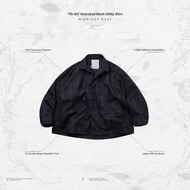 “FD-G4" Oversized Mesh Utility Shirt - Midnight Navy