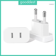 GOO EU Plug Adapter US USA To EU Europe BR Brazil Plug Travel Converter